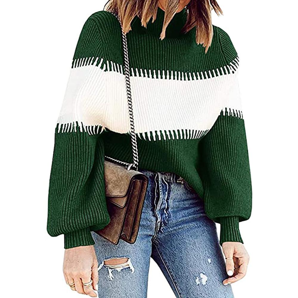 Patchwork Long Sleeve Sweater