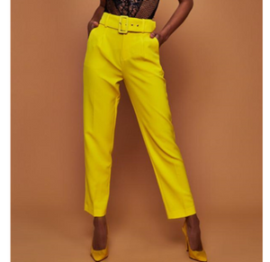 Ladies Casual High Waist Pants