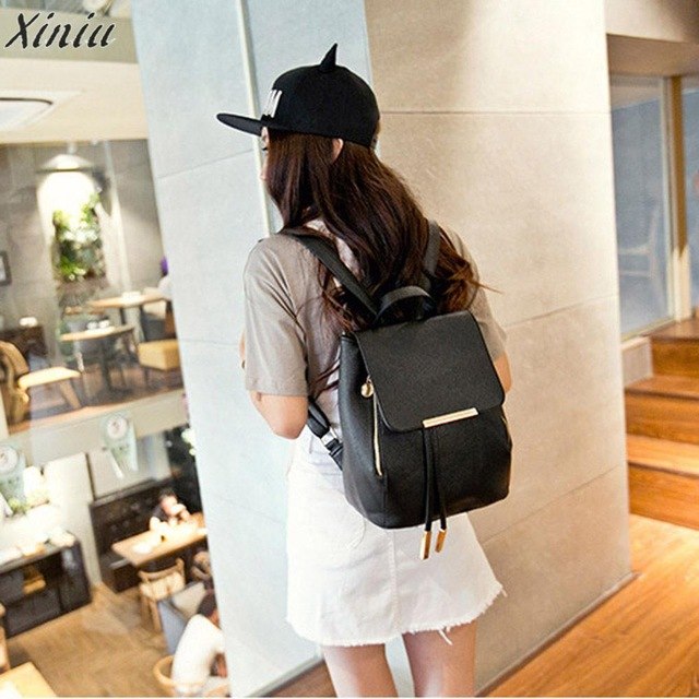 Women Leather Backpack