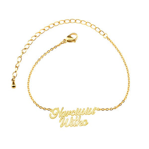 Custom Double Name Bracelet