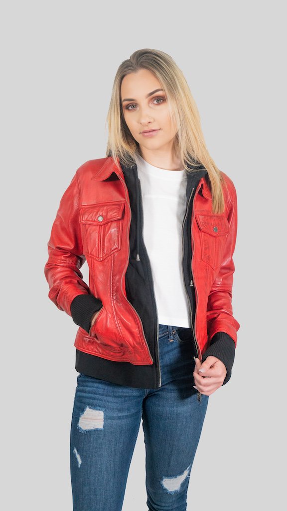 Red Leather Jacket