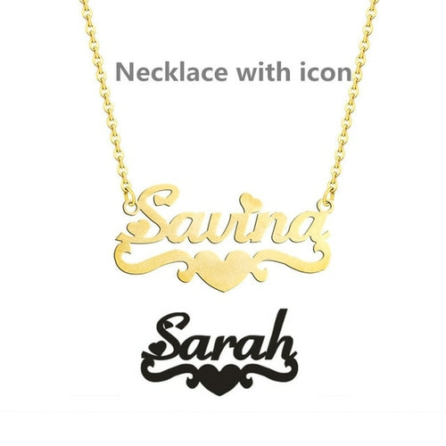 Stainless Steel Personalized Necklace