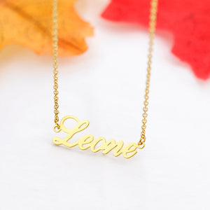 Stainless Steel Personalized Necklace