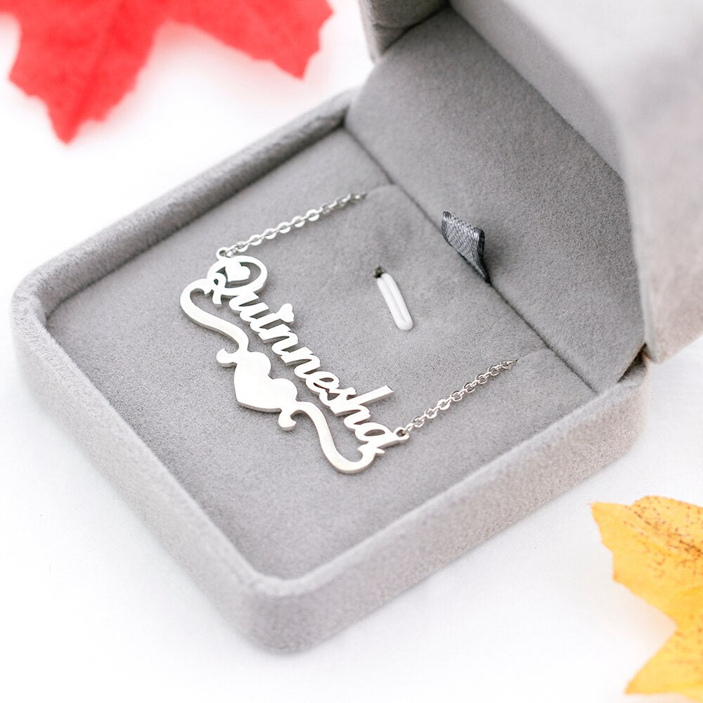 Stainless Steel Personalized Necklace