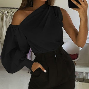 One Shoulder Blouse