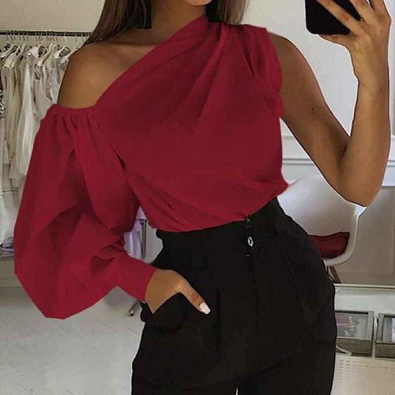 One Shoulder Blouse